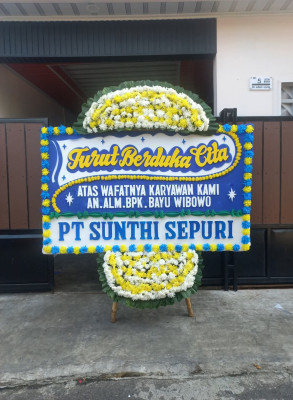 Papan Bunga Duka di Bancak